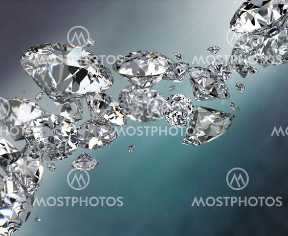 abstract background with diamonds