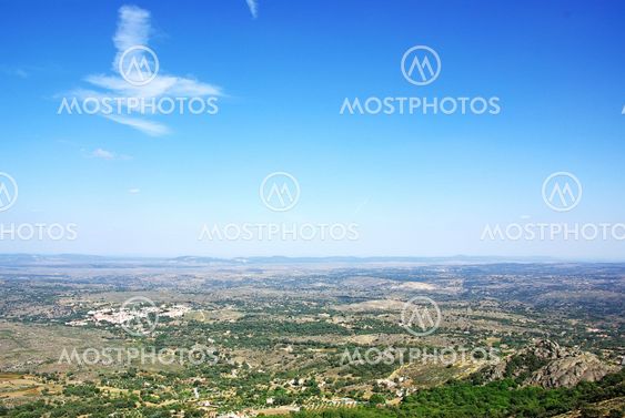 Field of alentejo region, Marvao,Portugal.