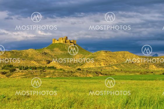 Castillo de Montearagon near Huesca in Spain