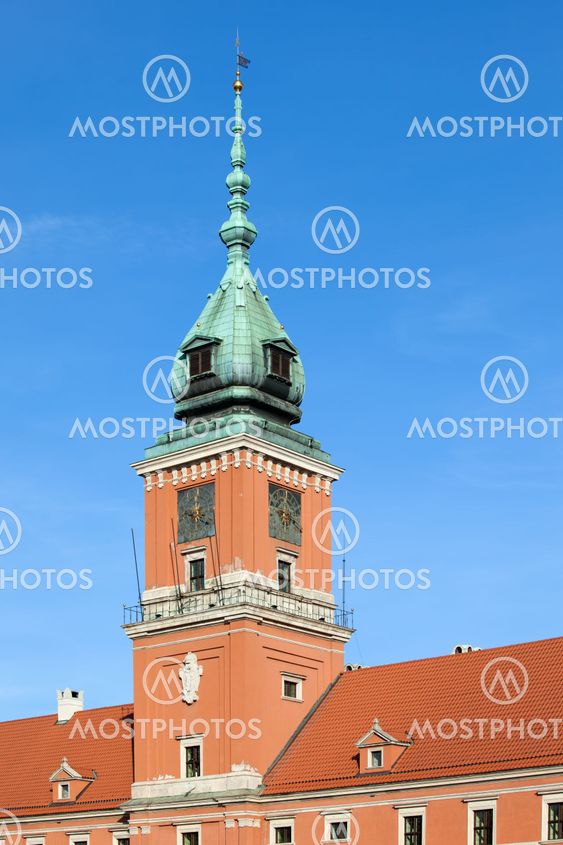 Royal Castle Tower in Warsaw