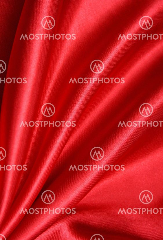 Smooth Red Silk as background