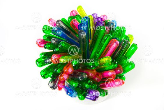 Various office pens