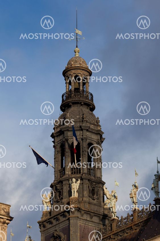 Tower of the city council, Paris, France