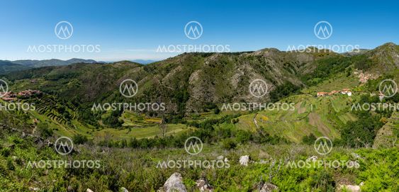 Viewpoit of Sistelo's terraces