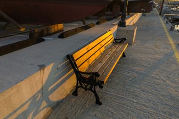 Sunset view of the port of Sozopol, Bulgaria