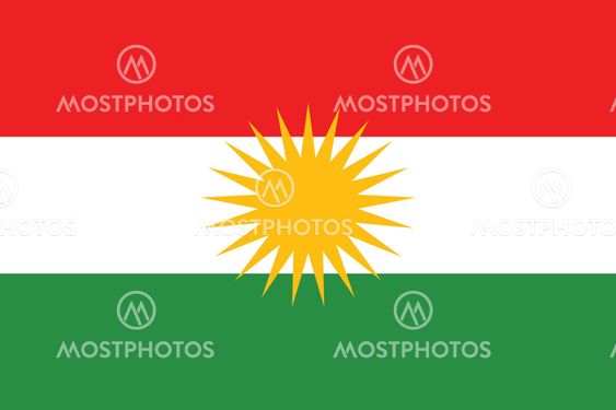 kurdistan flag