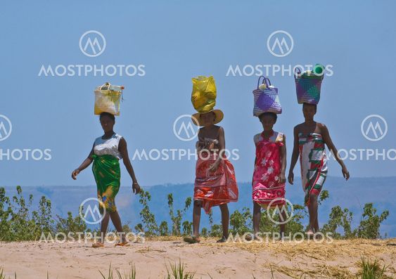 Women with bags