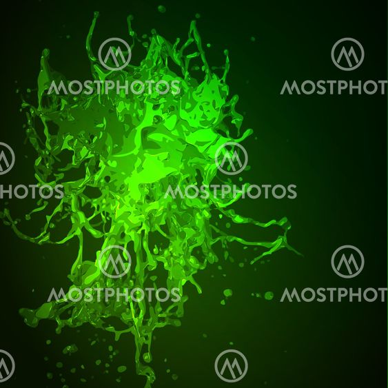 Splash of drop.