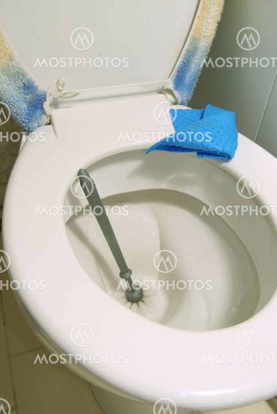 Toilette putzen - toilet cleaning 06