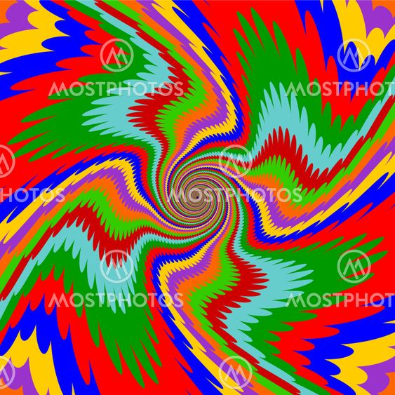 Design multicolor swirl rotation background. Abstract...
