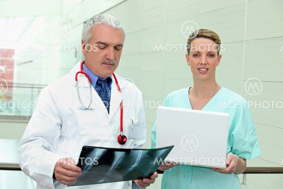 Doctor and his assistant