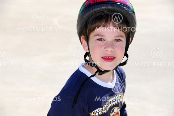 Little boy smile