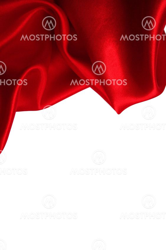Smooth Red Silk as background