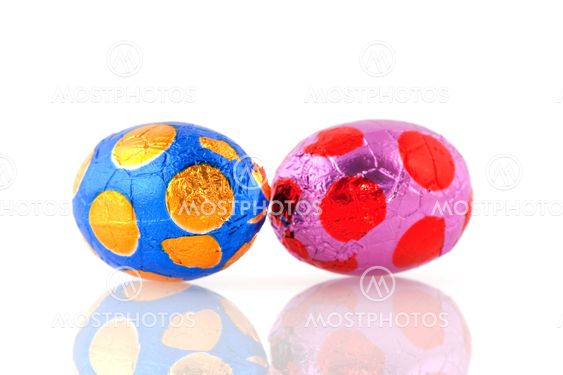 Chocolate easter eggs