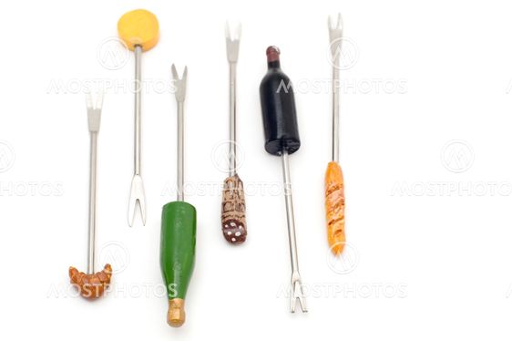 metal dessert fork