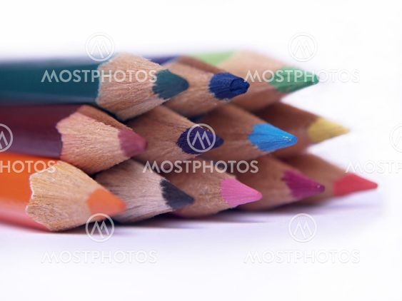 Colored pencils.