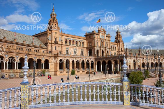 Plaza de Espana in Seville