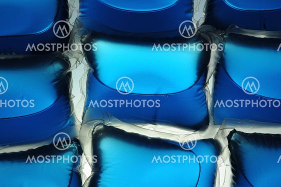 Washing capsules close up