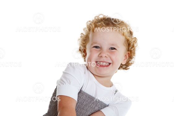Laughing little kid