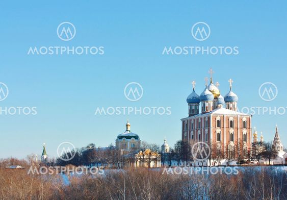 Ryazan Kremlin in winter
