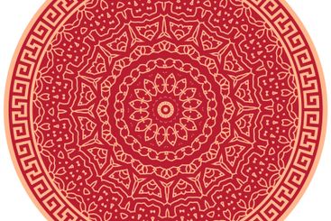 Vector Japanese pattern in oriental geometric...