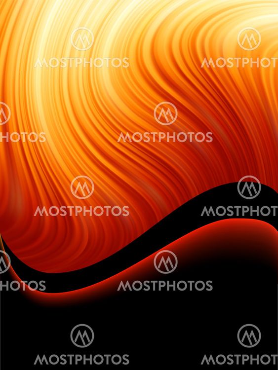 Bright blast of light on fire tone. EPS 8