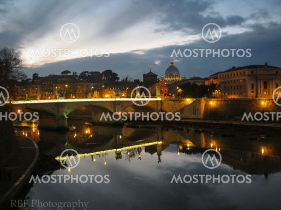 Rome at night