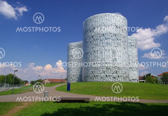 Cottbus Bibliothek - Cottbus library 01