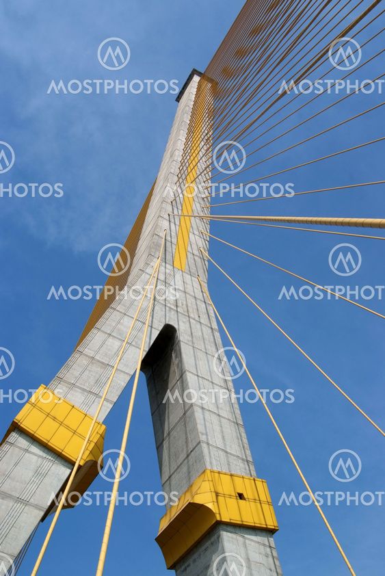 Mega sling Bridge,Rama 8