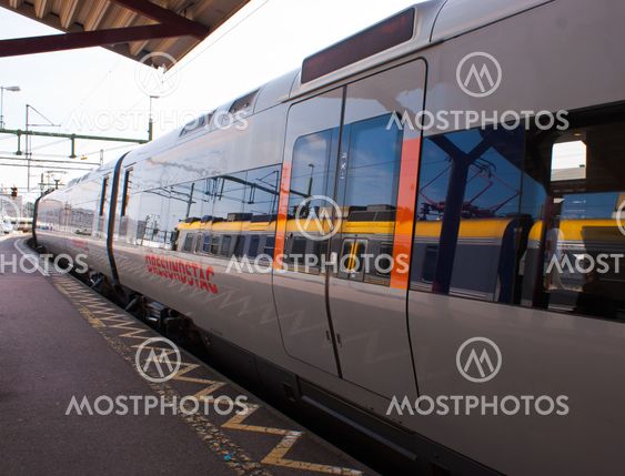 Train station in Gothenburg, Sweden