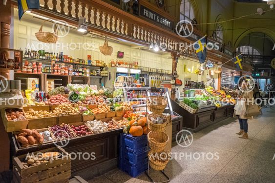 Östermalmshallen i Stockholm