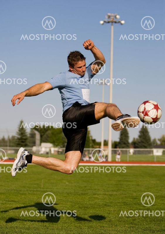Soccer kick