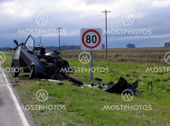 crash on route
