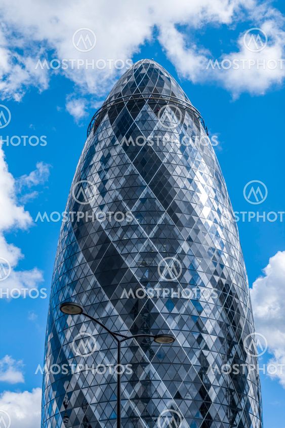The Gherkin skyscraper London England United Kingdom