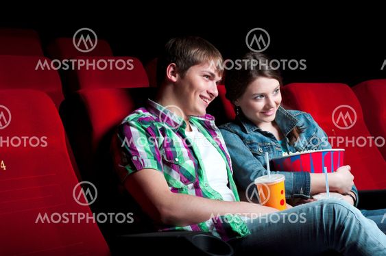 couple in cinema