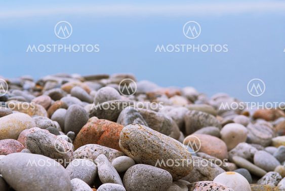 Beach pebbles