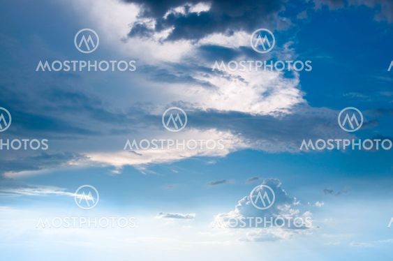 Clouds on the sky