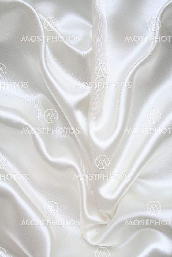 Smooth elegant white silk as wedding background