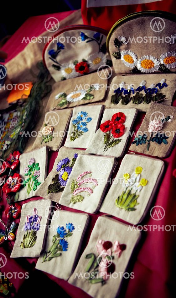 Tissue bags of handwork