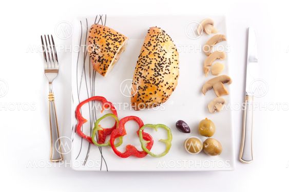 Pate stuffed with Mashroom