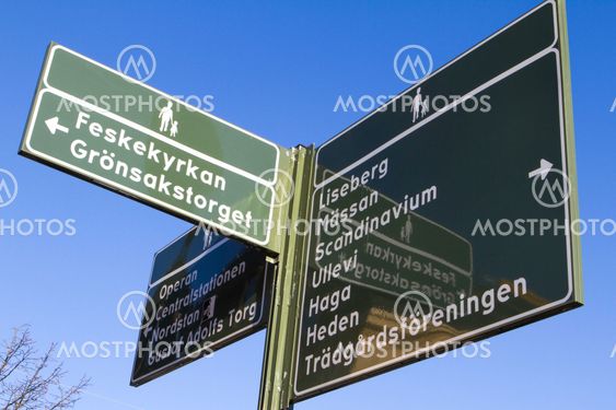Skylt i Göteborg