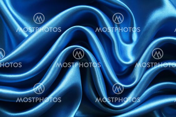 Smooth elegant dark blue silk can use as background