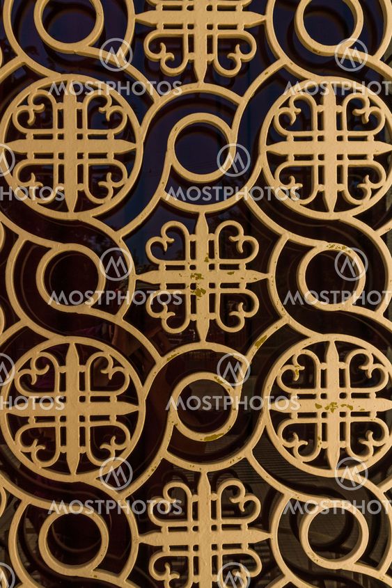 Background pattern taken from a Greek orthodox church