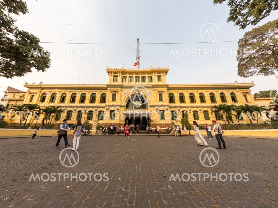 View on The Saigon Central Post Office