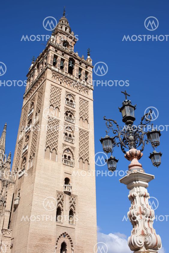 La Giralda Cathedral Tower in Seville