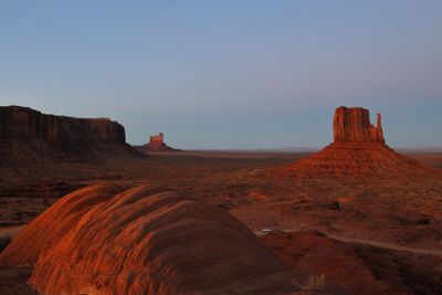 Efterglöd i Monument Valley