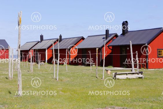 Sjöbodar och gistgård