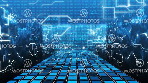Digital Computer Grid Matrix