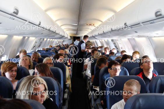 Boeing 737 with about passengers