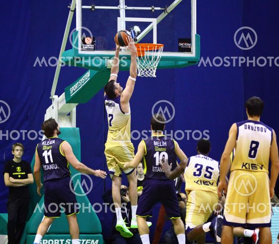 Turkish Airlines Euroleague game Budivelnik vs Fenerbahce...